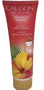 CALGON HAWAIIAN GINGER MOISTURIZING BODY CREAM W/SHEA 8 oz 226G GIFTWRAPPED FREE - Picture 1 of 6