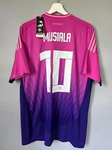 Musiala Germany Jersey Team 2024 Away Soccer Shirt Adidas IP8158 Mens Size XL - Picture 1 of 12