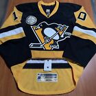 Team Issued Mic Reebok Edge Authentic Pittsburgh Penguins Nhl Jersey Black 52