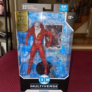 DC Multiverse Deadman Target Gold Label McFarlane Action Figure New Mint In Hand