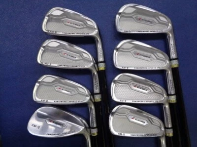 KAMUI KM-II Iron #5-9.P.A.AS(8Clubs)/Carbon/Flex:S/Iron set - Image 1 of 4