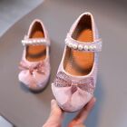 Baby Girls Toddlers Bow Princess Party Dance Children School Wedding Shoes Size
