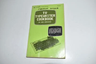 *KB* TV TYPEWRITER COOKBOOK + ACTIVE FILTER COOKBOOK by Don Lancaster   (TKA43) - Image 1 of 2