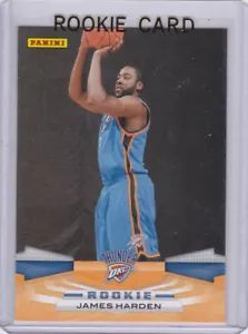 JAMES HARDEN ROOKIE CARD 2009 PANINI NBA RC Basket THUNDER HOUSTON ROCKETS! - Foto 1 di 2