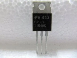 5 pezzi FAIRCHIL FQP11N40C TO-220 400 V MOSFET N-Channel #wd6 - Foto 1 di 4