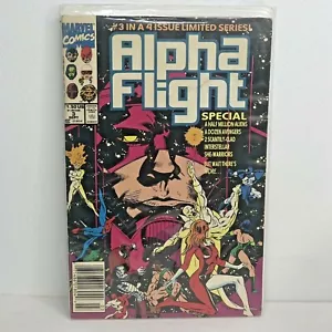 1991 Alpha Flight Galactus Appearance Marvel Comic Book #3 - Picture 1 of 3