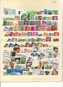 120 USA,UK & WORLD used stamps (no duplicates)! FREE USA SHIPPING!