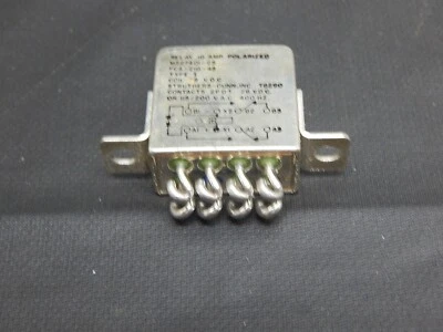 STRUTHERS-DUNN FCA-210-45 DPDT 28 VDC 320 OHM RELAY MS27401-25 - FAST SHIPPING - Image 1 of 2