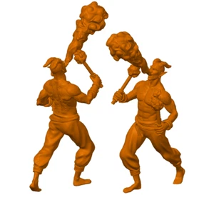 Tiefling Fire Swallower | YourNeighborKnight | Trading District Vol. II | D&D - Picture 1 of 1