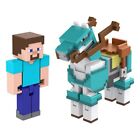 Minecraft Action Figure 2-Pack Steve & Armored Horse 8 cm - MATTHDV39