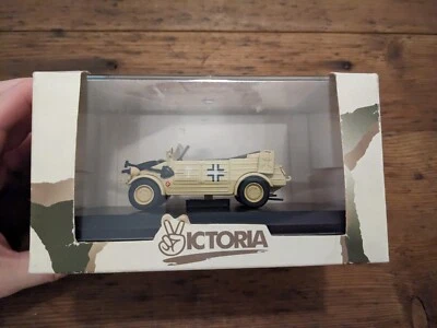 Victoria R008 Afrika Korps vagón cubo modelo diecast en caja Foto 1 de 4