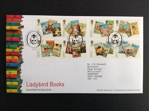 GB QEII 2017 Ladybird Books Set on Typed Address First Day Cover Tallents House - Picture 1 of 1