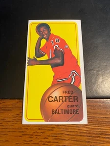 1970 TOPPS BASKETBALL #129 FRED CARTER!! $1 SHIPPING!! - Picture 1 of 2