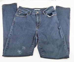 Levi's Clasdic Mid Rise Skinny Jeans Women's 14n W32 L30 Blue Denim Dark Wash  - Picture 1 of 5