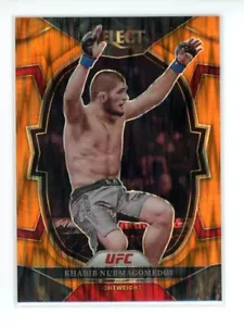 2023 UFC Select Khabib Nurmagomedov Orange Flash Prizm - Picture 1 of 2