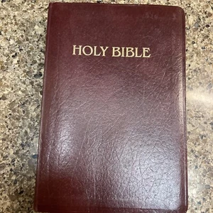 Holy Bible New King James KJV Giant Print Nelson 233 Red Letter Edition 1984 - Picture 1 of 5