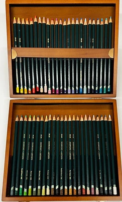 Lápices de colores Derwent 48 Artist mezclables en caja de madera Foto 1 de 3