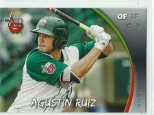 2019 Fort Wayne TinCaps (Class A-San Diego Padres) Agustin Ruiz