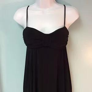 Vestido B Darlin negro sin mangas con correa de espagueti talla 1/2 envío gratuito - Imagen 1 de 7