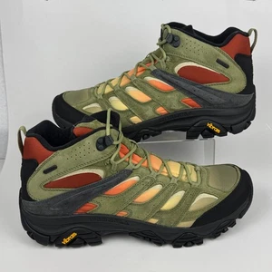 Merrell Men's Moab 3 Vista Mid Mosstone Waterproof Hiking Boots Men's 13 J500521 - Picture 1 of 10