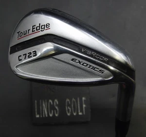 Tour Edge Exotics VIBRCOR C723 Gap A Wedge Stiff Steel Shaft Lamkin Grip - Picture 1 of 5