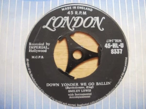 Rare!!  Smiley Lewis   "Down Yonder We Go Ballin`"   1956  (N/C)   London  VG+ - Picture 1 of 2