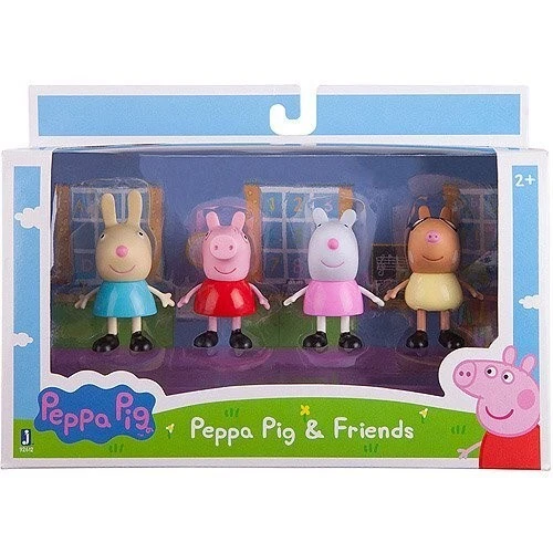Peppa Pig & Friends 4 Pack - Suzy Sheep, Pedro Pony, and Rebecca Rabbit - Image 1 of 1