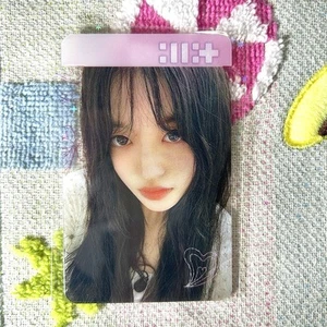 Tarjeta fotográfica transparente Illit auténtica Corea Kpop Wonhee Minju Moka Iroha Yunah - Imagen 1 de 2