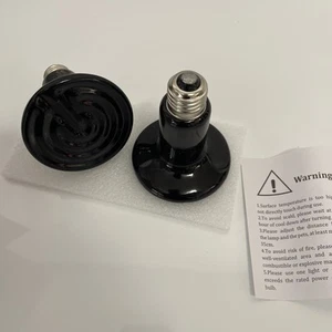 HealSmart Reptile Heat Lamp 150W 2 Pack - Picture 1 of 6