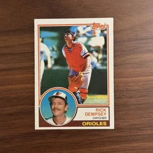 1983 Topps #138 Rick Dempsey Baltimore Orioles NM - Picture 1 of 2
