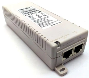 SonicWALL AF Power over Ethernet Injector 802.3af Gigabit 01-SSC-5546 Genuine - Picture 1 of 6
