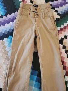 Lot Of 2-Children's Place Size 7 Slim Fit Khaki Pants - Picture 1 of 3