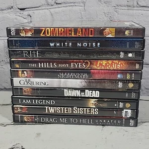 Horror Movies DVD Lot Of 10 Slasher Zombie Scary  - Picture 1 of 11