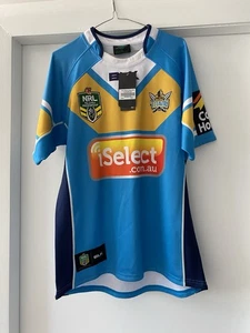 Gold Coast Titans 2014 replica jersey NRL brand new size Large BLK - Picture 1 of 8