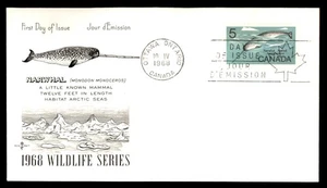 Mayfairstamps Canada FDC 1968 Narwhal First Day Cover aau_78073 - Picture 1 of 2