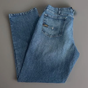Ariat Carabine Rebar M4 Relaxed DuraStretch Basic Stivale Taglio Jeans 36x32 BELLO! - Foto 1 di 8