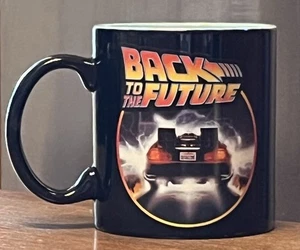 Back to the Future DeLorean Mug 20oz Coffee Cup Universal Studios Silver Buffalo - Picture 1 of 16