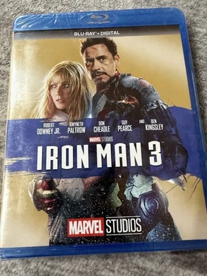 Iron Man 3 (Blu-ray, 2013) Foto 1 de 2