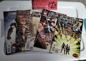 Infinity Gauntlet #1, 1-5 Complete Run Set! VF - Picture 1 of 7