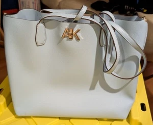 Anne Klein AK Light Blue Tote Handbag Purse - Picture 1 of 4