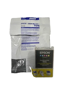 Cartucho de tinta color Epson T016 CAJA ABIERTA - Imagen 1 de 4