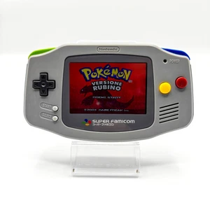 Console Nintendo Game Boy Advance Gba Super Famicon Schermo IPS V4 con Menù OSD - Imagen 1 de 11