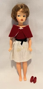 Muñeca Tammy Ideal Vintage Años 60 con Capa de Vestir Fraternity Hop #9137 y Zapatos - Imagen 1 de 14