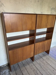 Gplan Vintage Mid Century Retro Drinks Cabinet Bookcase Storage Cupboard - Picture 1 of 14
