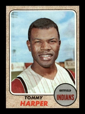 1968 Topps Set Break #590 Tommy Harper casi nuevo/como nuevo o mejor *BNCARDS* Foto 1 de 2