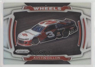 2021 Panini Prizm Wheels Silver Prizm Austin Dillon #70 - Image 1 of 2
