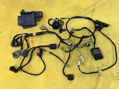 2000-2007 YAMAHA TTR90e OEM FULL WIREING HARNESS Key ECU Switches Relay Bat Box - Image 1 of 4
