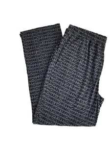 Michael Kors Loungewear One Knit Pant Sz Med Gray Logo Print NWT - Picture 1 of 5