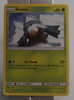101PK003 - Snover - 3/131 - Forbidden Light - Common - NM - Image 1 of 2