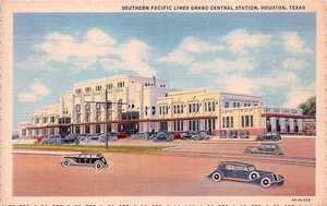 #H3766 Houston, TX.      POSTAL, ESTACIÓN DE TREN - Imagen 1 de 2